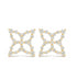 18 Karat Rose Gold Diamond Mother of Pearl Flower Bracelet